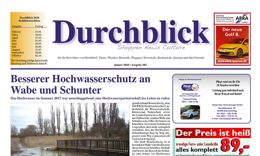 Durchblick – Februar 2020